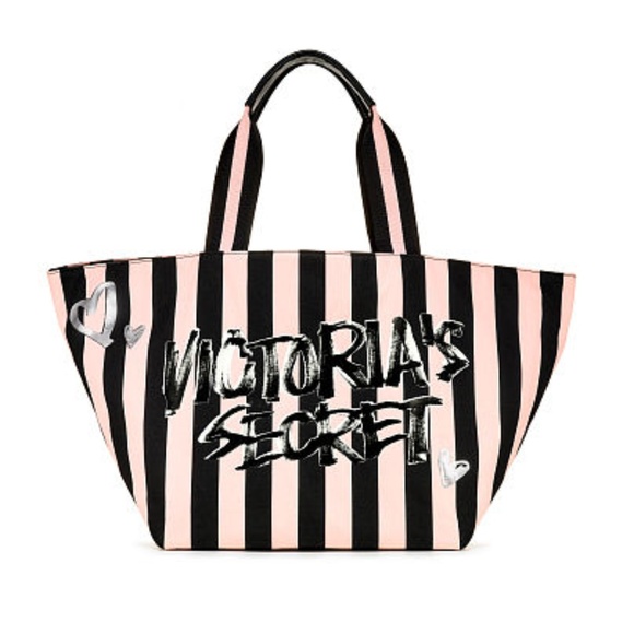 Victoria's Secret Handbags - •NWT• Victoria's Secret Weekender Tote